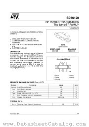 SD56120 datasheet pdf SGS Thomson Microelectronics