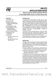 AN1473 datasheet pdf SGS Thomson Microelectronics