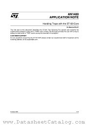 AN1480 datasheet pdf SGS Thomson Microelectronics