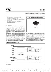 L6451 datasheet pdf SGS Thomson Microelectronics