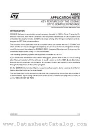 AN983 datasheet pdf SGS Thomson Microelectronics