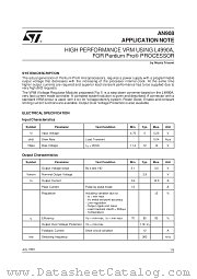 AN908 datasheet pdf SGS Thomson Microelectronics