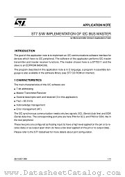 AN1045 datasheet pdf SGS Thomson Microelectronics