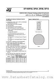 ST19SF04 datasheet pdf SGS Thomson Microelectronics