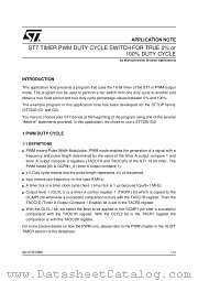 AN1078 datasheet pdf SGS Thomson Microelectronics