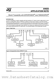 AN926 datasheet pdf SGS Thomson Microelectronics