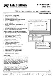 ST20-SWC-SUN datasheet pdf SGS Thomson Microelectronics