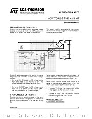 AN390 datasheet pdf SGS Thomson Microelectronics