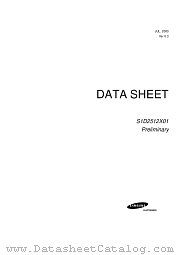 S1D2512X01 datasheet pdf Samsung Electronic