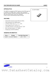 KA8515 datasheet pdf Samsung Electronic