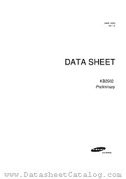 KB2502 datasheet pdf Samsung Electronic