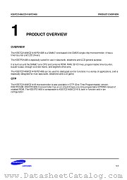 KS57C21418 datasheet pdf Samsung Electronic