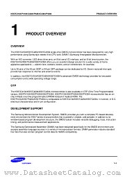 KS57C4204 datasheet pdf Samsung Electronic