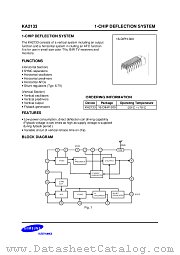 KA2133 datasheet pdf Samsung Electronic