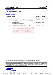 K9S3208V0A datasheet pdf Samsung Electronic