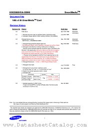 K9S2808V0A datasheet pdf Samsung Electronic