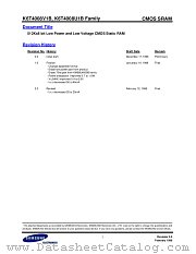 K6T4008V1B, K6T4008U1B FAMILY datasheet pdf Samsung Electronic