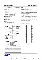 K3P5C1000F-D(G)C,TC datasheet pdf Samsung Electronic