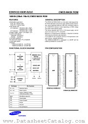 K3N5V(U)1000E-D(G)C,TC datasheet pdf Samsung Electronic