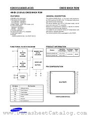 K3N3V(U)3000D-D(G)C, K3N3V(U)3000D-YC(E) datasheet pdf Samsung Electronic