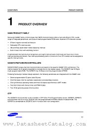 S3P8075 datasheet pdf Samsung Electronic