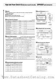 SPF5007 datasheet pdf Sanken