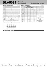 SLA5094 datasheet pdf Sanken