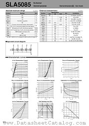 SLA5085 datasheet pdf Sanken