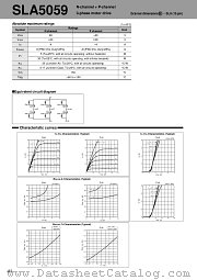 SLA5059 datasheet pdf Sanken