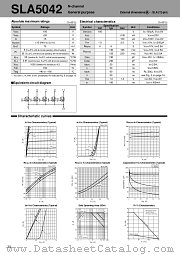 SLA5042 datasheet pdf Sanken