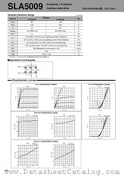 SLA5009 datasheet pdf Sanken