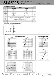 SLA5008 datasheet pdf Sanken