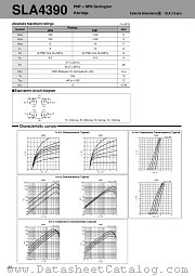 SLA4390 datasheet pdf Sanken