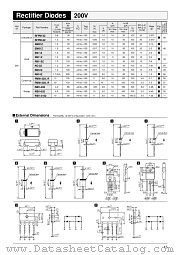 RBV-402 datasheet pdf Sanken