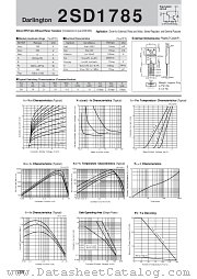 2SD1785 datasheet pdf Sanken