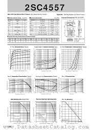 2SC4557 datasheet pdf Sanken