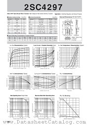 2SC4297 datasheet pdf Sanken