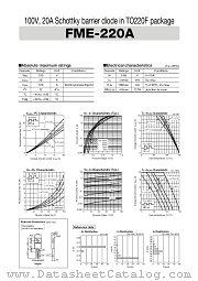 FME-220A datasheet pdf Sanken