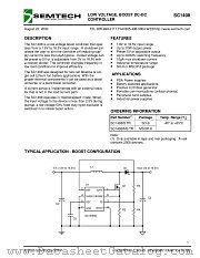 SC1408 datasheet pdf Semtech