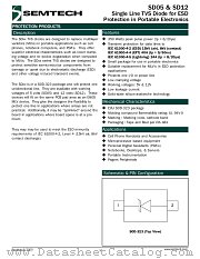 SD12 datasheet pdf Semtech