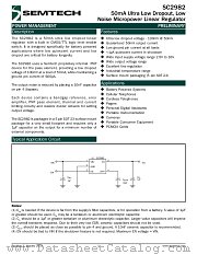 SC2982 datasheet pdf Semtech