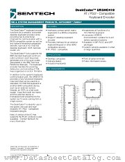 UR5HC418 datasheet pdf Semtech