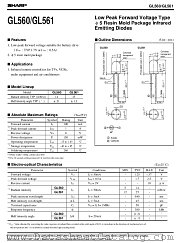 GL560 datasheet pdf SHARP