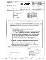 PC817 datasheet pdf SHARP