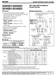 S216SE2 datasheet pdf SHARP