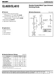 GL4600 datasheet pdf SHARP