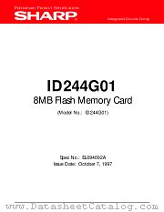 ID244G01 datasheet pdf SHARP