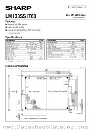 LM133SS1T60 datasheet pdf SHARP