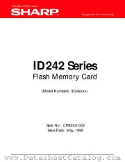 ID242-SERIES datasheet pdf SHARP