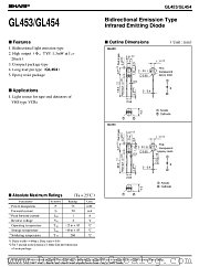 GL453 datasheet pdf SHARP